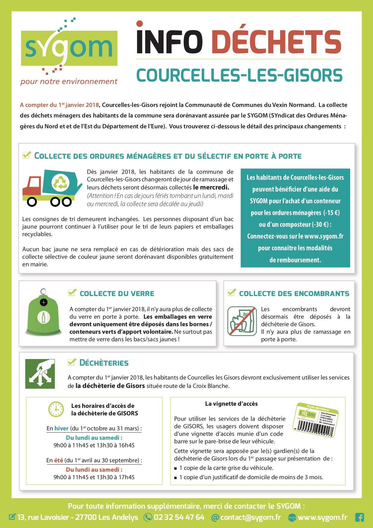 INFOS DECHETS